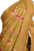 Meenakari Floral Handloom Tussar Silk Saree